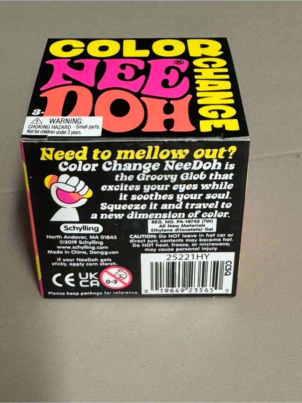 Color NeeDoh Change Kids Toy - Yellow